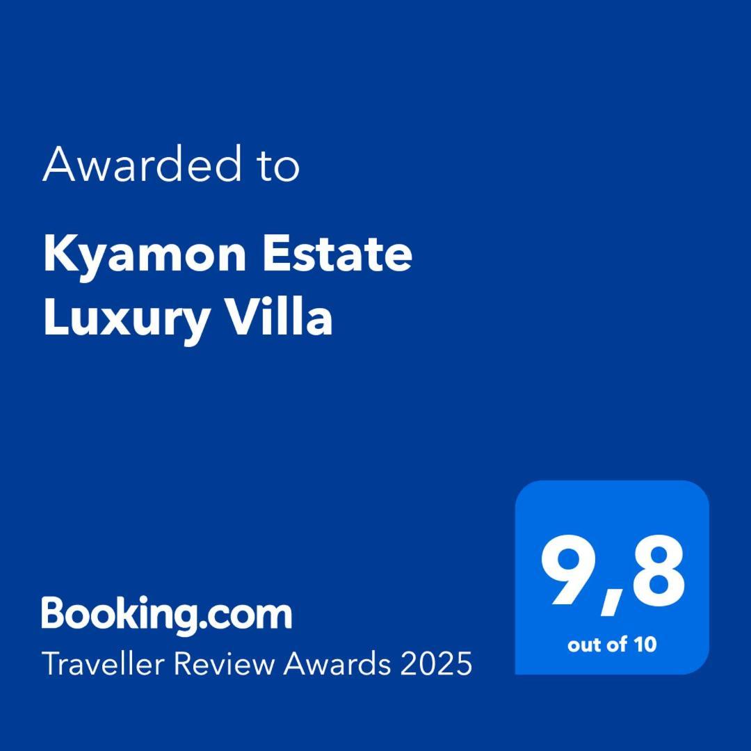 Kyamon Estate Luxury Villa Chania  Exteriör bild
